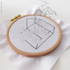 Tiny Greenhouse - 4" embroidery kit