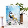 Spiral Mini Notebook - Golden Deer