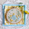 Blossoming Garden - 4" embroidery kit