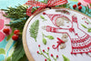 Christmas Girl - 4" embroidery kit