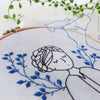 Dreamy Lady - 6" embroidery kit
