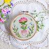 Flowerpot - 4" embroidery kit