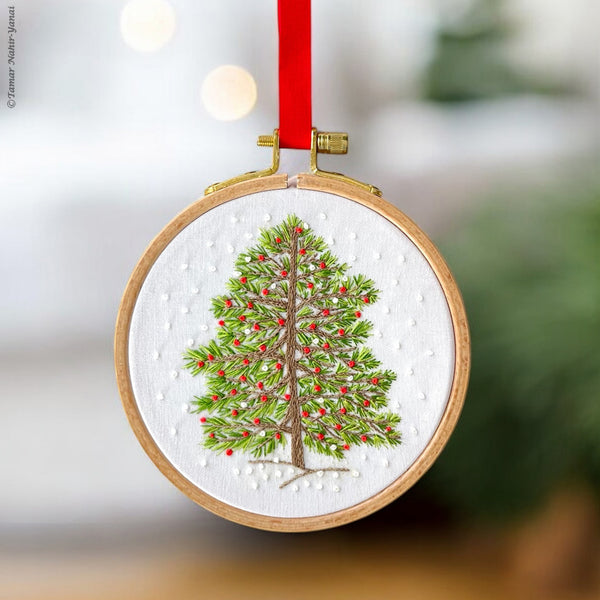 Christmas Tree - 4" embroidery kit
