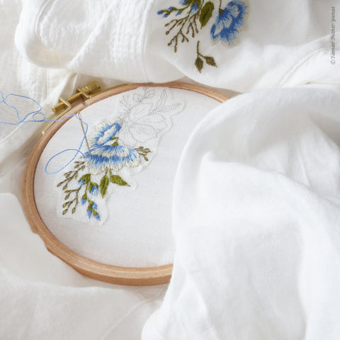 Stick and Stitch Hand Embroidery Patterns Botanical Embroidery