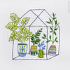 Tiny Greenhouse - 4" embroidery kit