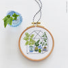 Tiny Greenhouse - 4" embroidery kit