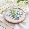 Tiny Greenhouse - 4" embroidery kit