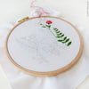 Between the Flowers - 6" embroidery kit