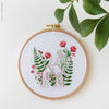 Between the Flowers - 6" embroidery kit