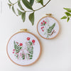 Between the Flowers - 6" embroidery kit