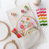 To-go Bag - Pink & Orange Flowers