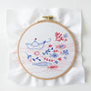 Sailing Upstream - 6" embroidery kit