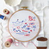 Sailing Upstream - 6" embroidery kit