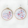 Sailing Upstream - 6" embroidery kit