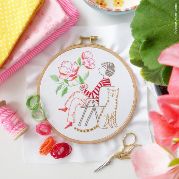 Me & My Tiger - 6" embroidery kit