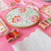 Orange & Pink Roses - 6" embroidery kit