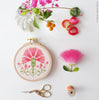 Carnation - 4" embroidery kit