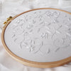 White Lace - 6" embroidery kit