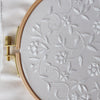 White Lace - 6" embroidery kit