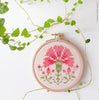 Carnation - 4" embroidery kit