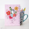 Spiral Mini Notebook - Garden Lady