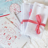 Antique Red Kettle - 6" embroidery kit