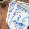 Banner Flag - Blue series Girl and whale
