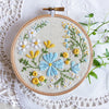 Blossoming Garden - 4" embroidery kit