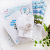 Blue Plumbago - 6" embroidery kit