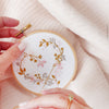 Wildflowers Heart - 4" embroidery kit