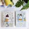 Cats and Houseplants series - Complete set of 4 cards