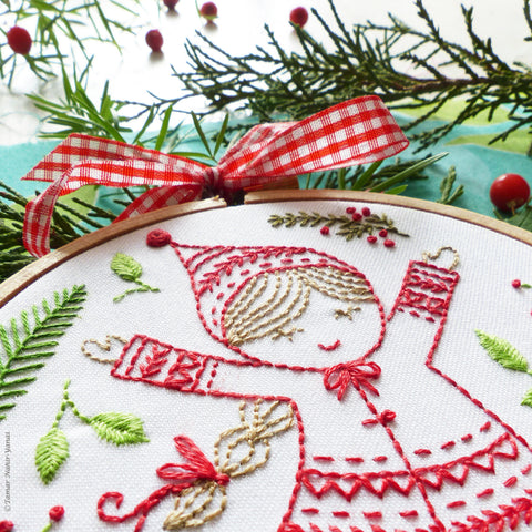 Christmas Forest - 4 embroidery kit – Tamar Nahir-Yanai