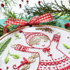 Christmas Girl - 4" embroidery kit