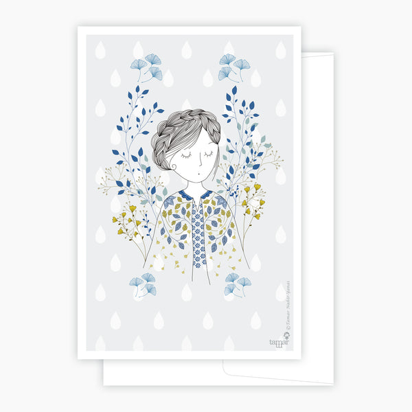 Dreamy Lady Card