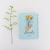 Spiral Mini Notebook - Floral Lady