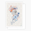 Illustrated Ladies series - Complete set of 4 cards