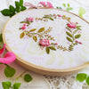 Flower Heart - 6" embroidery kit