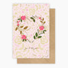 Flower Heart Card