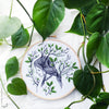 Forest Girl - 6" embroidery kit