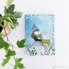 Spiral Mini Notebook - Golden Deer