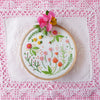 Happy Garden - 4" embroidery kit