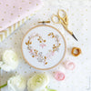 Wildflowers Heart - 4" embroidery kit