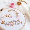 Wildflowers Heart - 4" embroidery kit