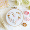 Wildflowers Heart - 4" embroidery kit