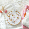 Wildflowers Heart - 4" embroidery kit