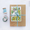 Lady Embroidery Card