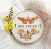 Love Yourself - 6" embroidery kit