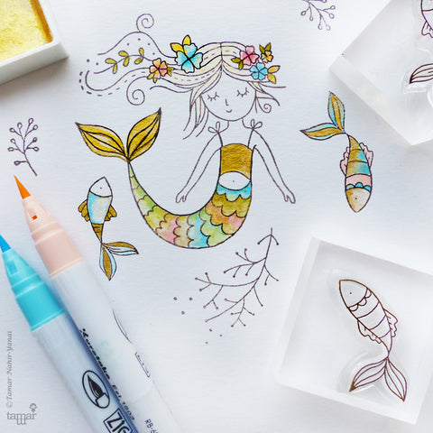 Stamp Sets Mermaid Dreams