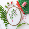 Mistletoe - 6" embroidery kit