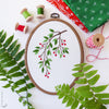 Mistletoe - 6" embroidery kit